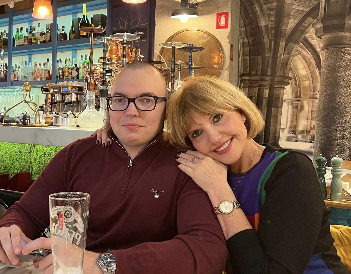 Marina Almășan și fiul ei