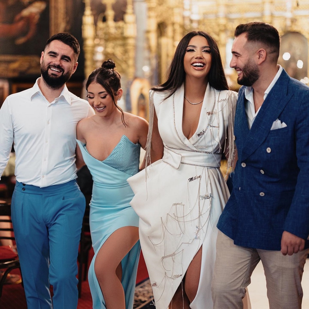 Nicole Cherry, soțul ei și finii