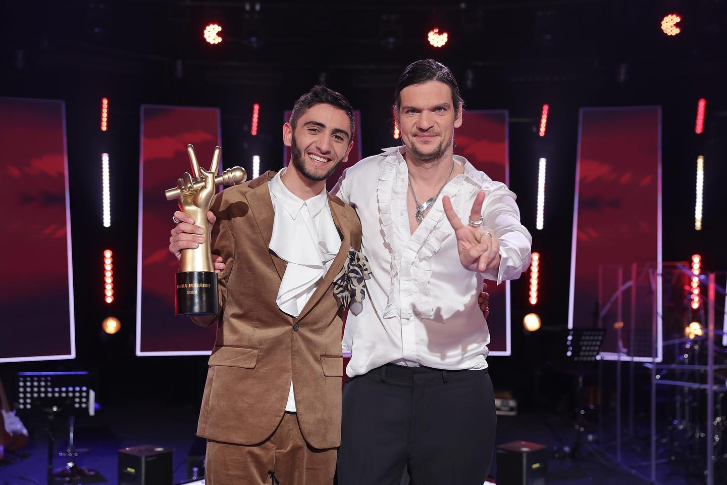 Iulian Nunucă și antrenorul său, Tudor Chirilă