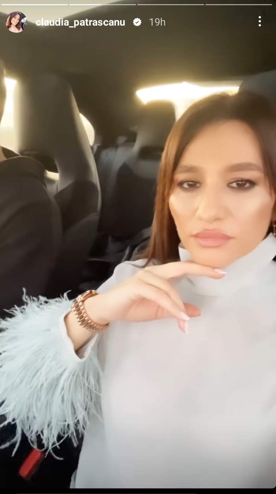 Claudia Pătrășcanu, primele declarații despre bărbatul misterios cu care a apărut în mașină