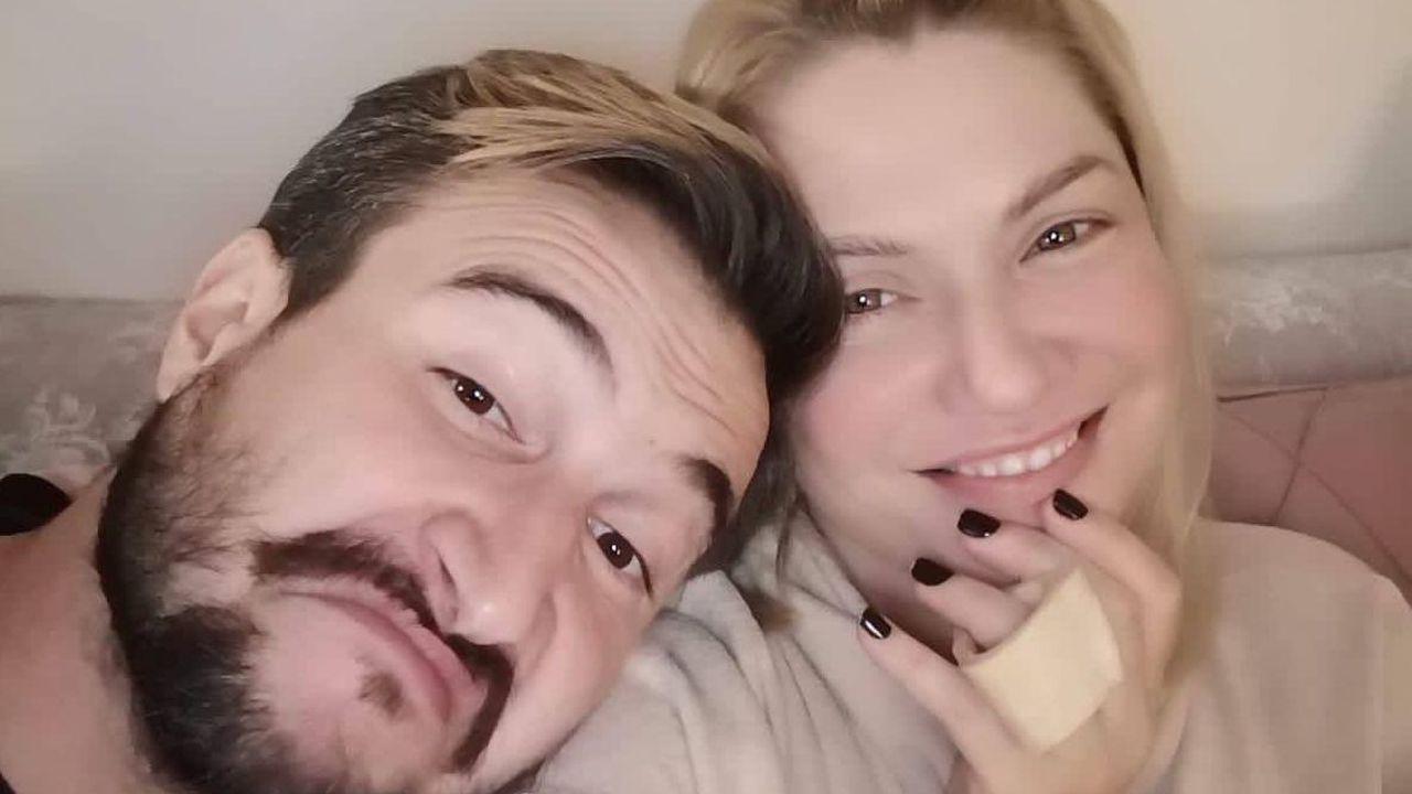 Cristina Cioran și Alex Dobrescu, tatăl fetiței ei