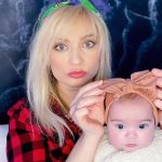 Cristina Cioran și fetița ei