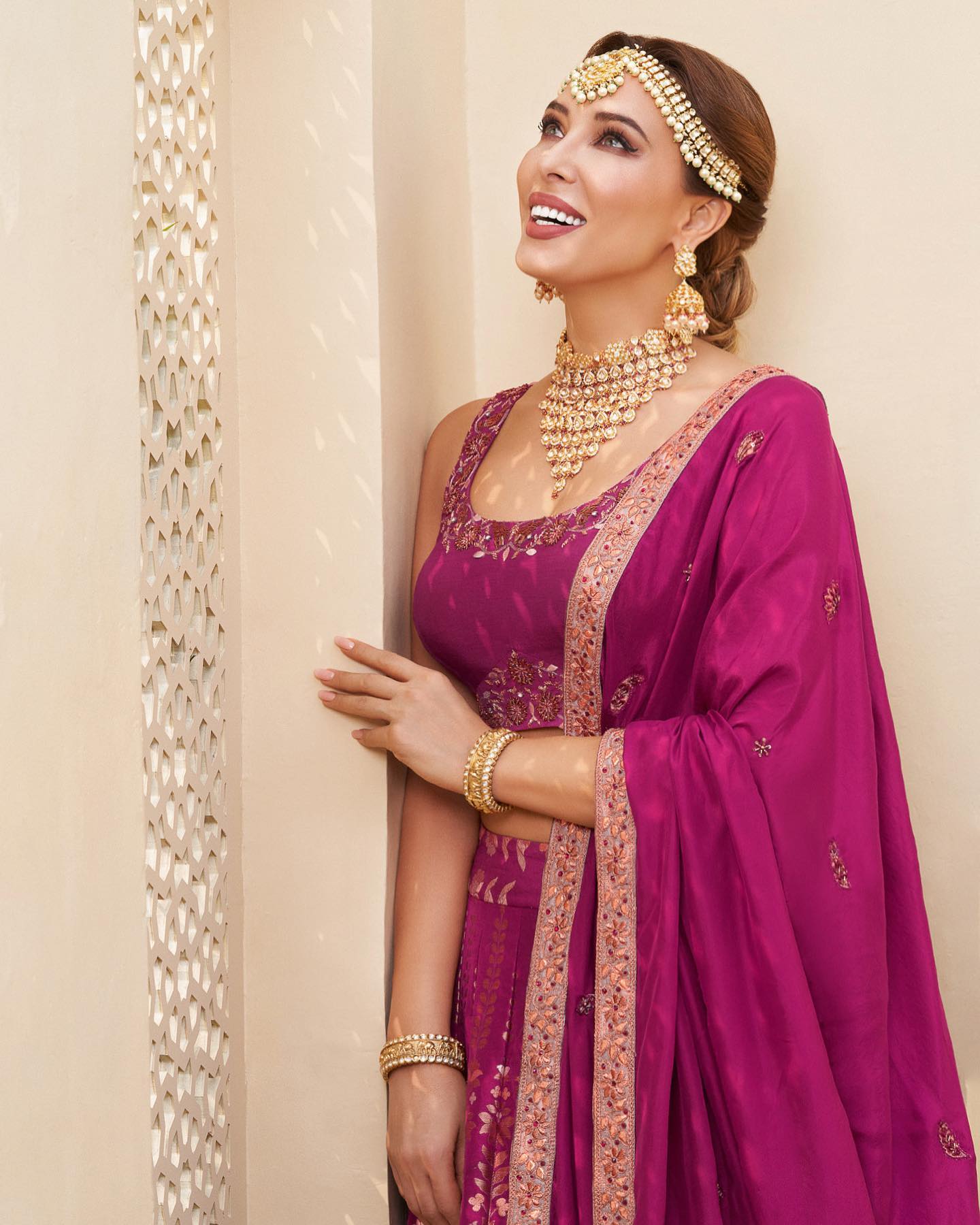 Iulia Vântur, apariție fermecătoare la petrecerea iubitului ei, Salman Khan