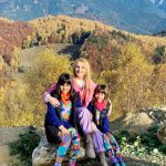 Alina Sorescu și fiicele