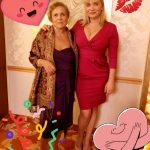 Cristina Cioran și mama sa