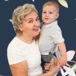 Mama Ilincăi Vandici și nepoțelul