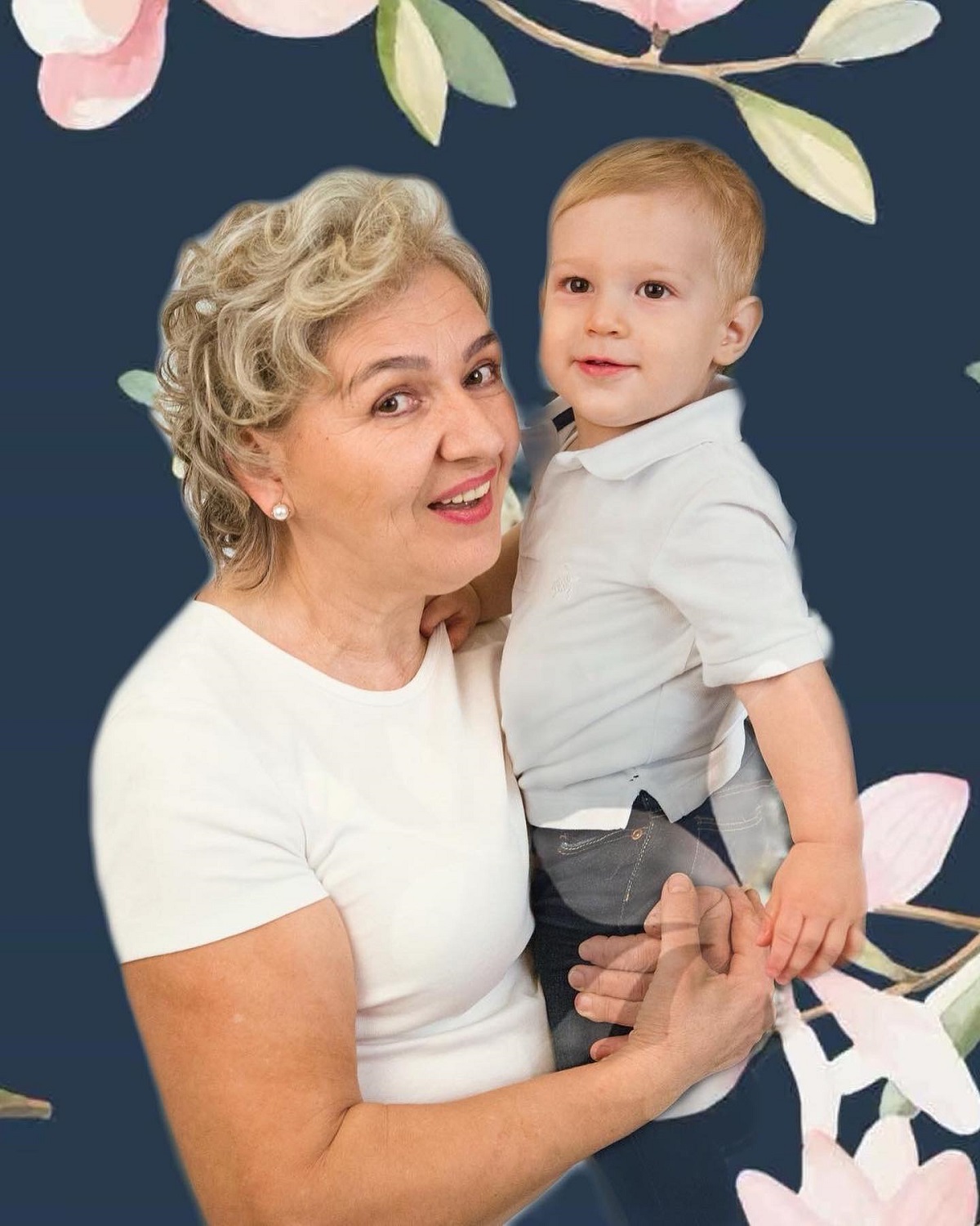 Mama Ilincăi Vandici și nepoțelul