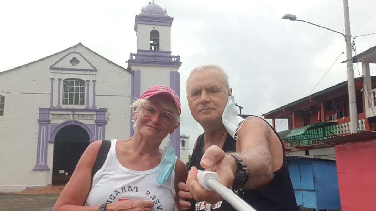 Monica Tatoiu și soțul ei