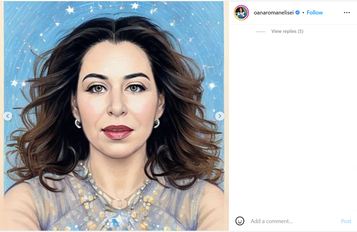 oana roman avatar lensa