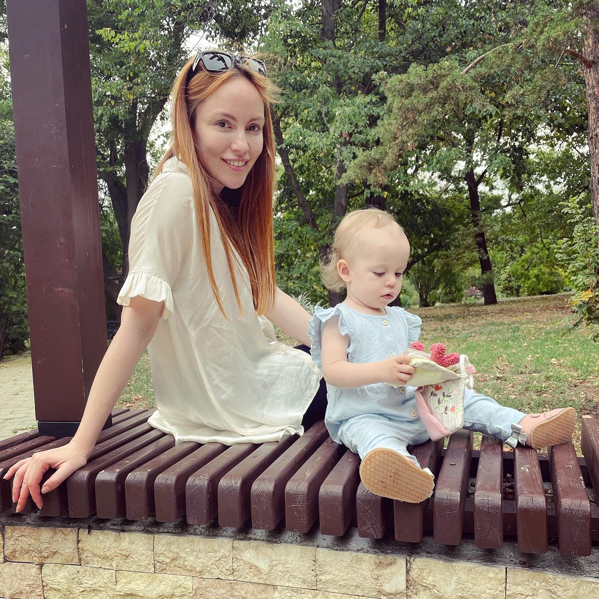 Olimpia Melinte și fetița