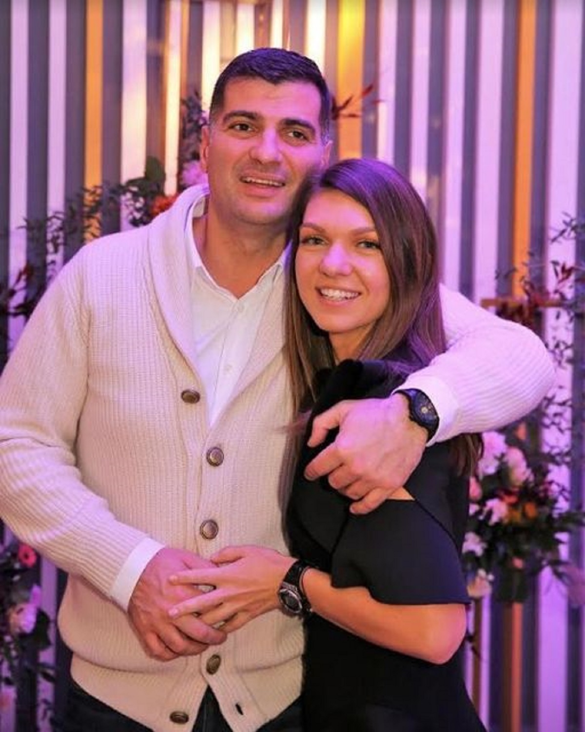 Simona Halep și Toni Iuruc