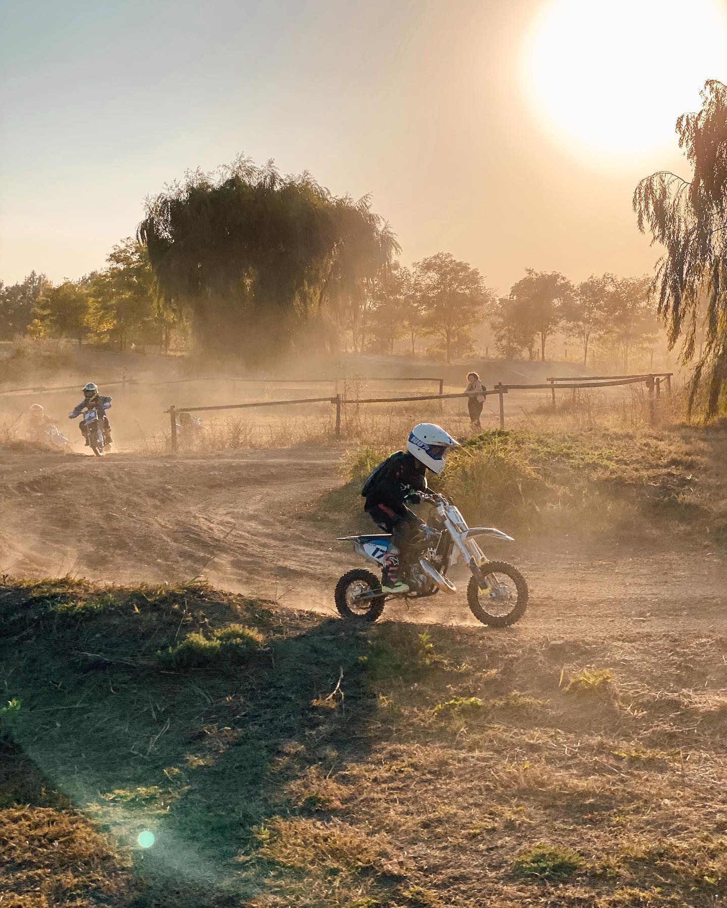 Ioana Blaj a trecut prin momente de groază la unul dintre concursurile moto ale fiului ei