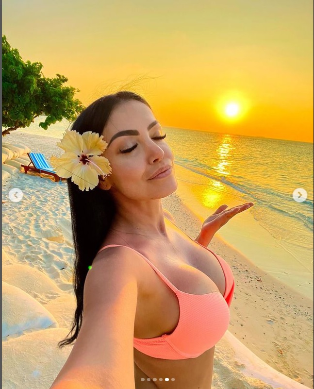 Andreea Mantea, imagine de senzație în costum de baie