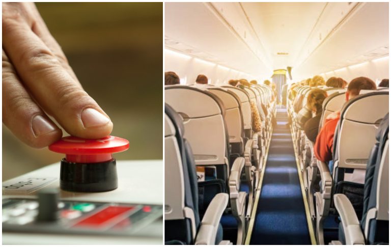 Butonul pe care nu trebuie să îl atingi niciodată într-un avion. Folosește neapărat un șervețel dacă trebuie să îl apeși