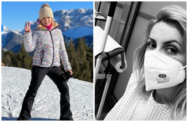 Cum se simte Simona Gherghe, după accidentul de la schi, din Italia. Vedeta și-a rupt o coastă