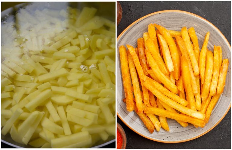 De ce să ții cartofii în apă înainte de a-i pune la prăjit. Trucul e genial, așa ies crocanți și delicioși