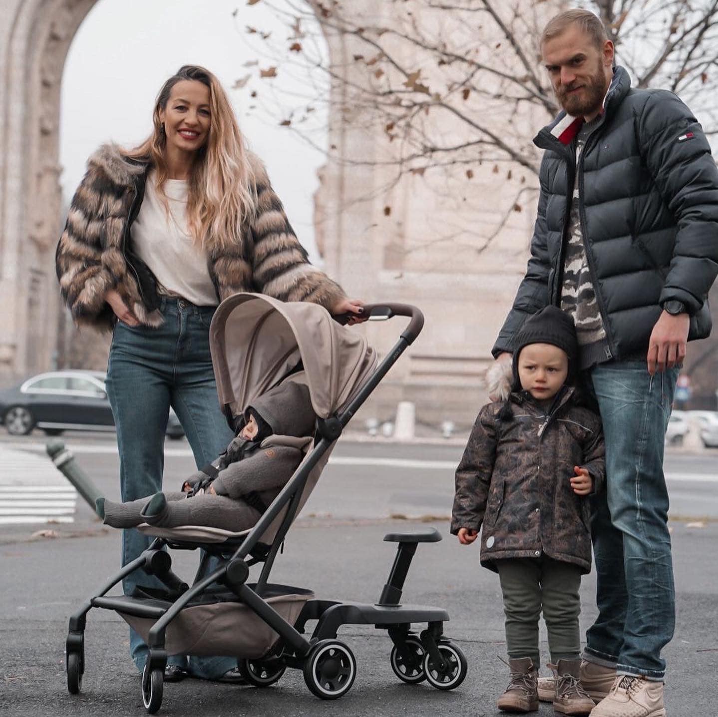 Flavia Mihășan încearcă să nu-l neglijeze pe soțul ei