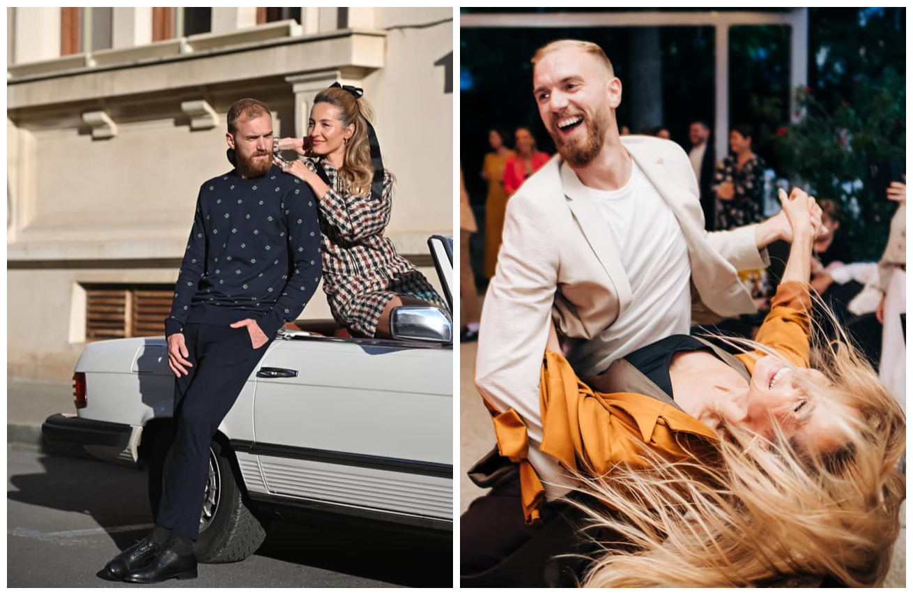 Flavia Mihășan încearcă să nu-l neglijeze pe soțul ei