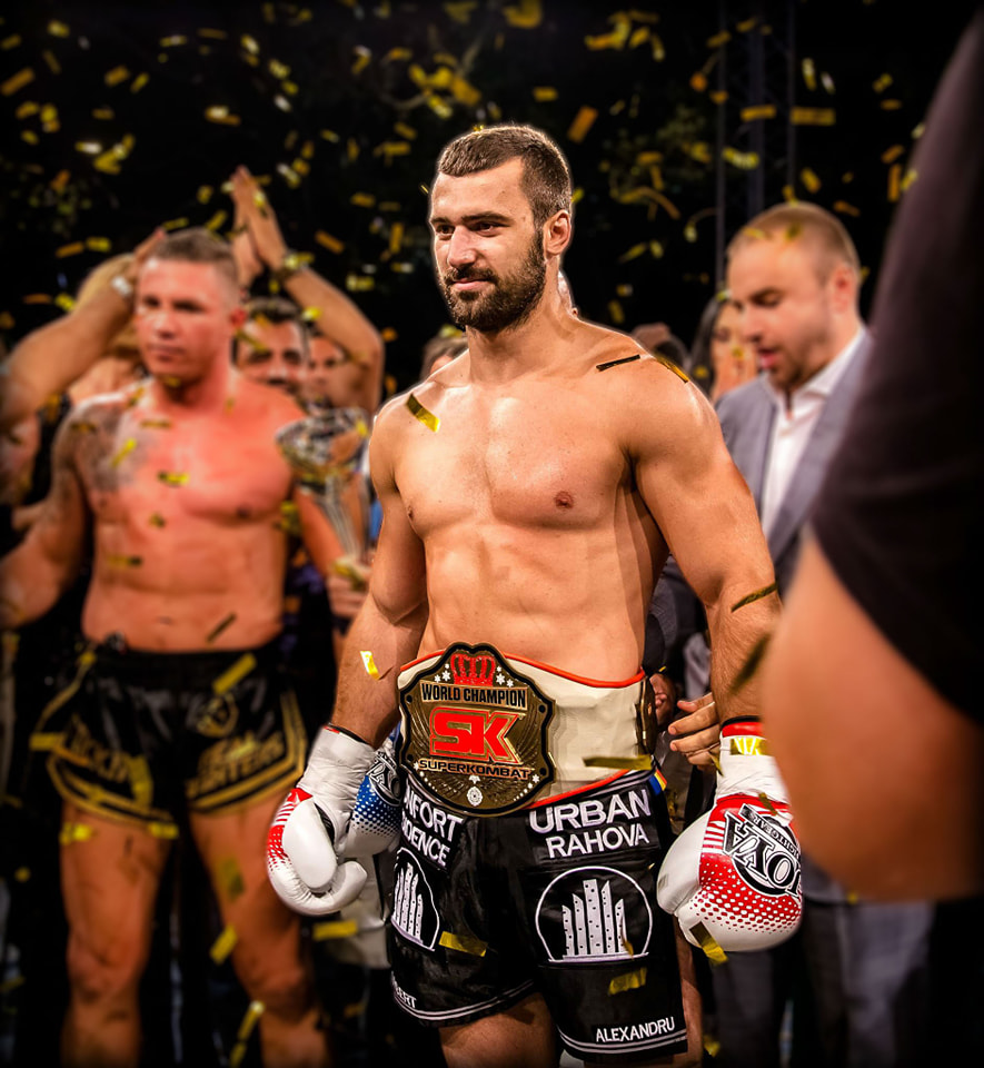 Luptatorul MMA Andrei Stoica