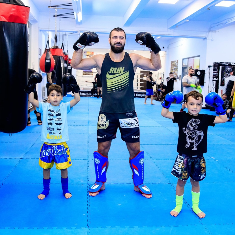 Luptatorul MMA Andrei Stoica