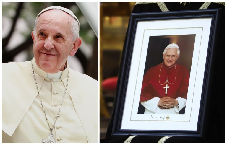 Moment istoric la Vatican. Primul papă care îngroapă un alt papă