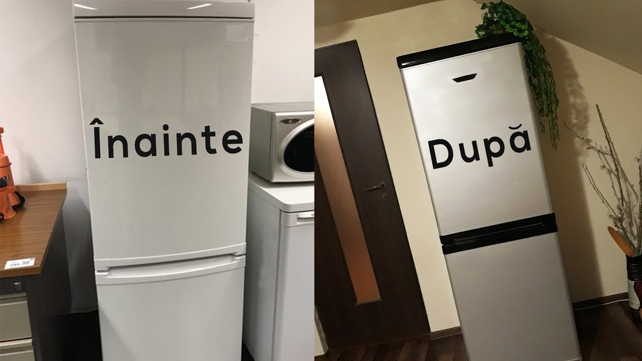 Se poate vopsi frigiderul