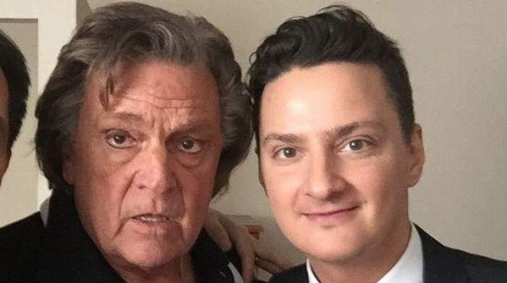 Florin Piersic și fiul său, Daniel