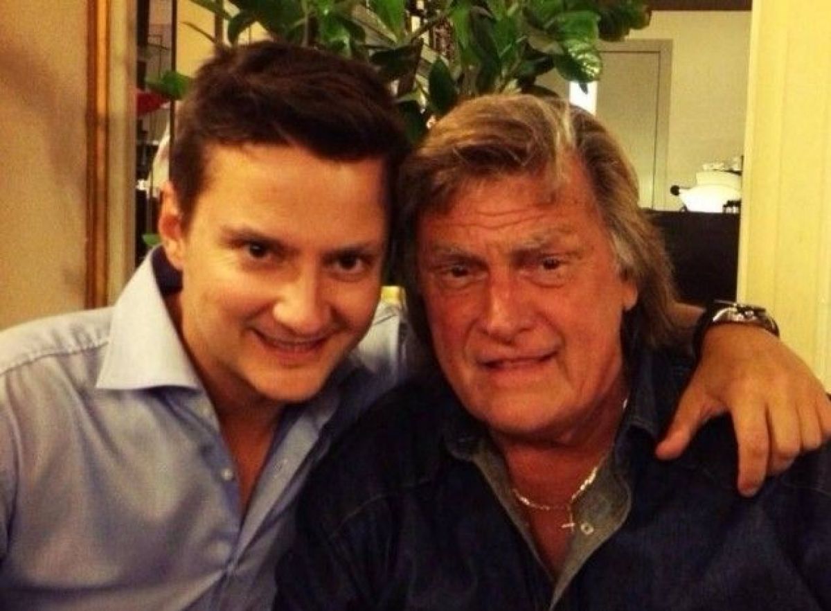 Florin Piersic și fiul său, Daniel
