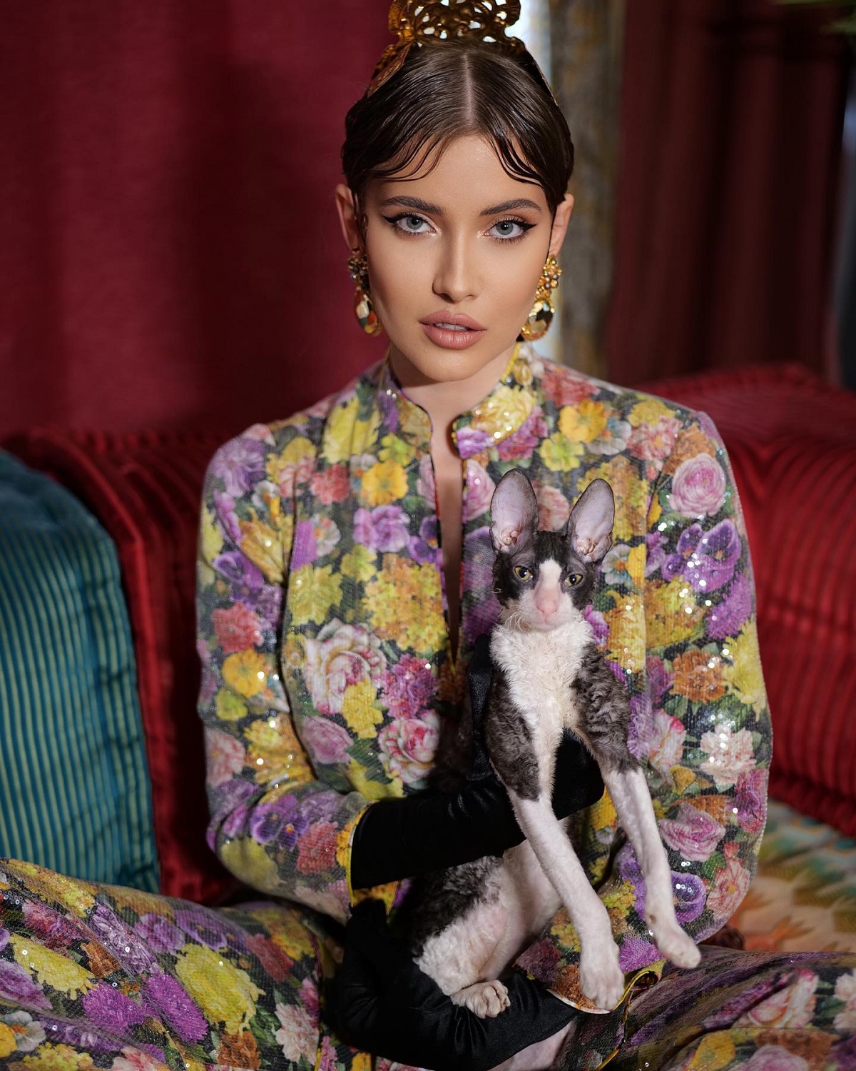 Iulia Albu are un nou animal de companie