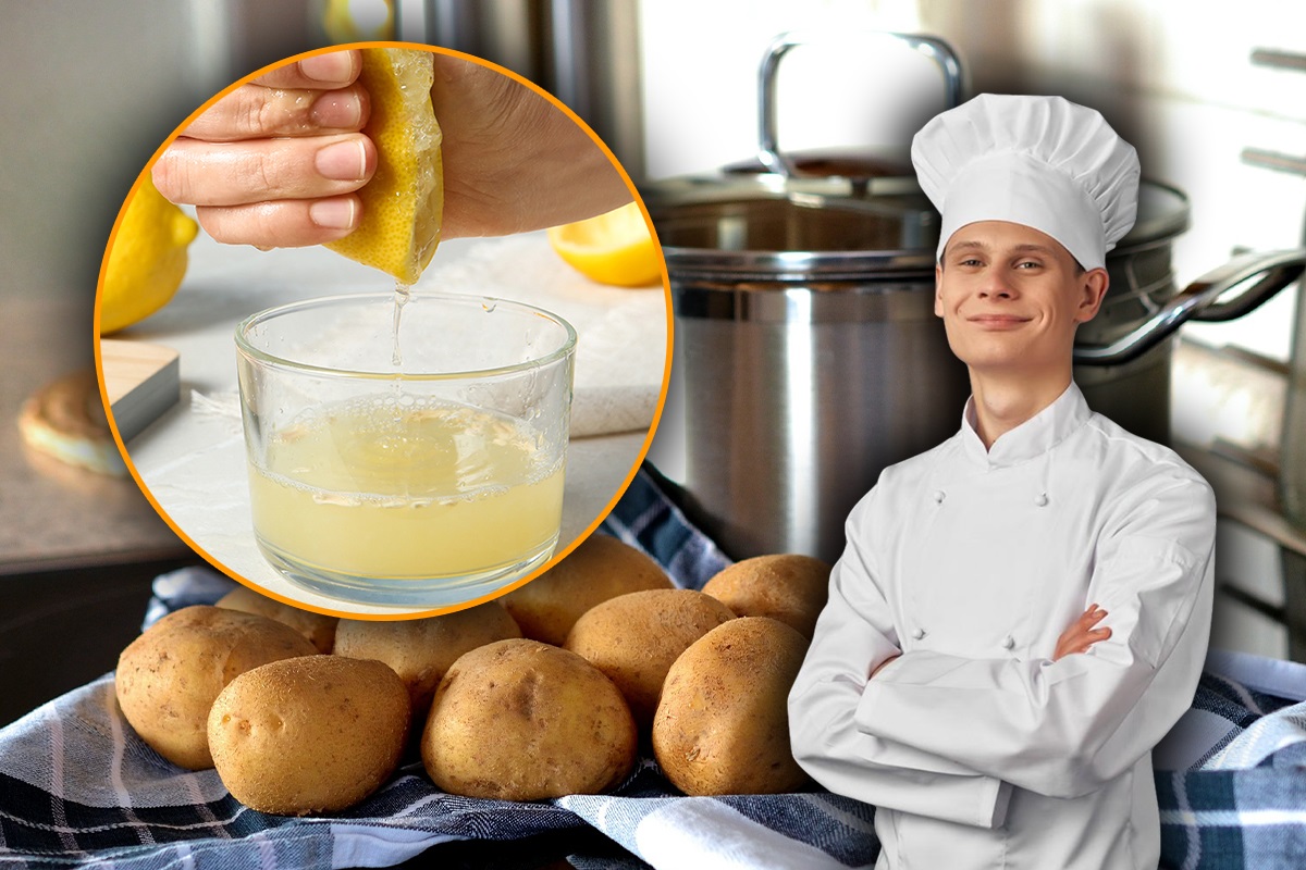 Ingredientul pe care să-l pui în apa în care fierb cartofii