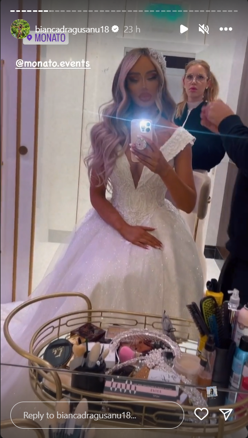 Bianca Drăgușanu se mărită pentru a treia oară 5