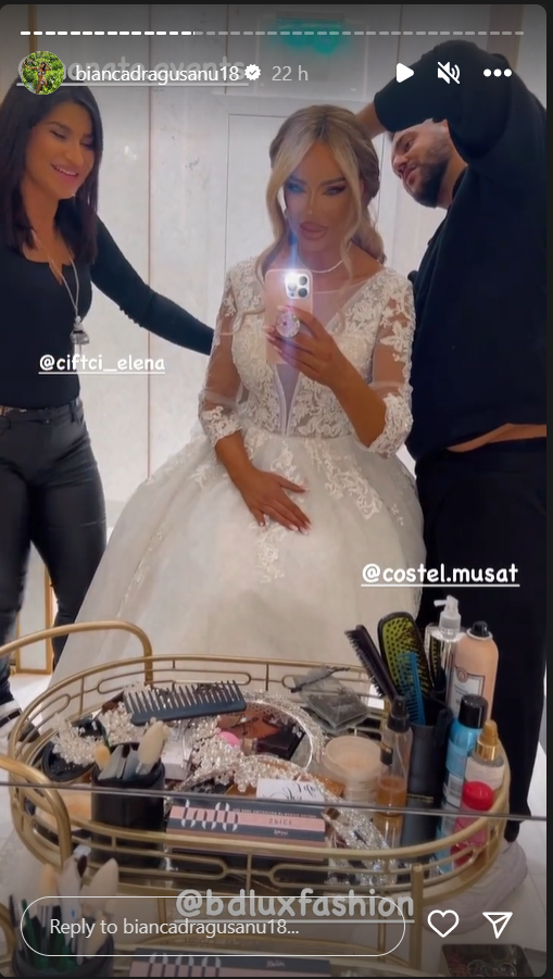 Bianca Drăgușanu se mărită pentru a treia oară 5