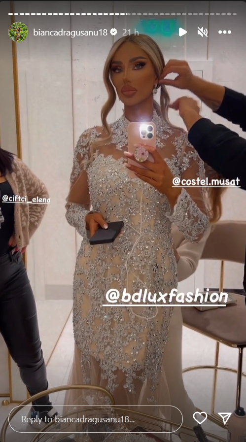 Bianca Drăgușanu se mărită pentru a treia oară 5