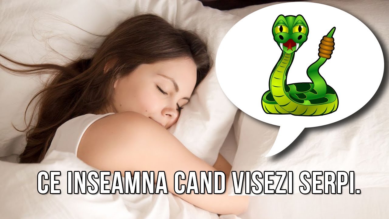 Ce înseamnă când visezi șerpi