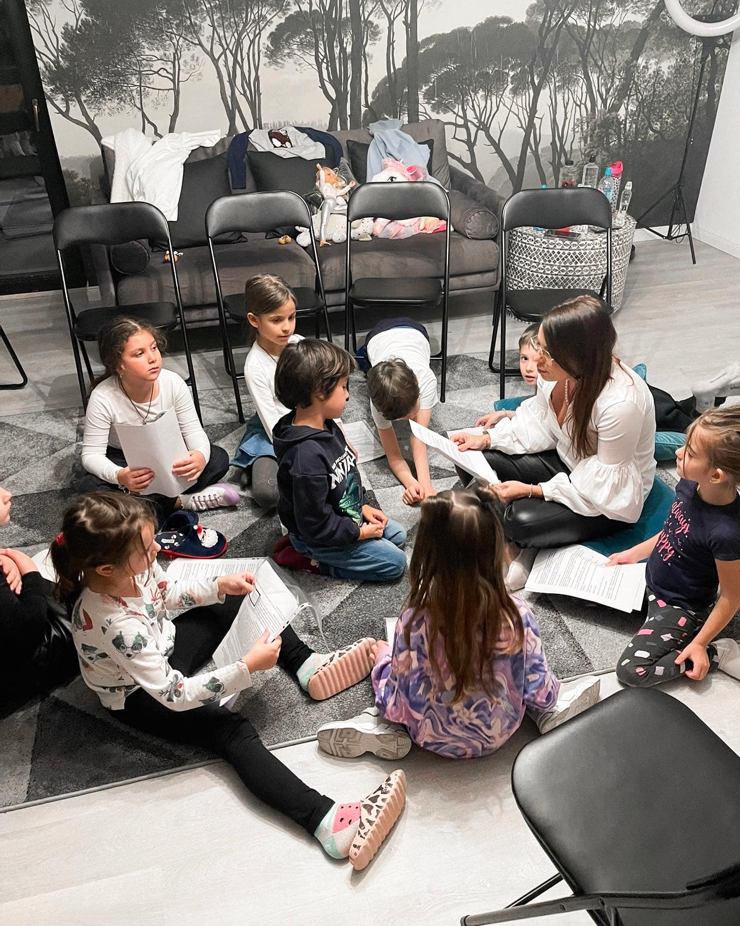 Ce spun copii Cătălinei Grama despre prestația mamei lor în serialul Clanul