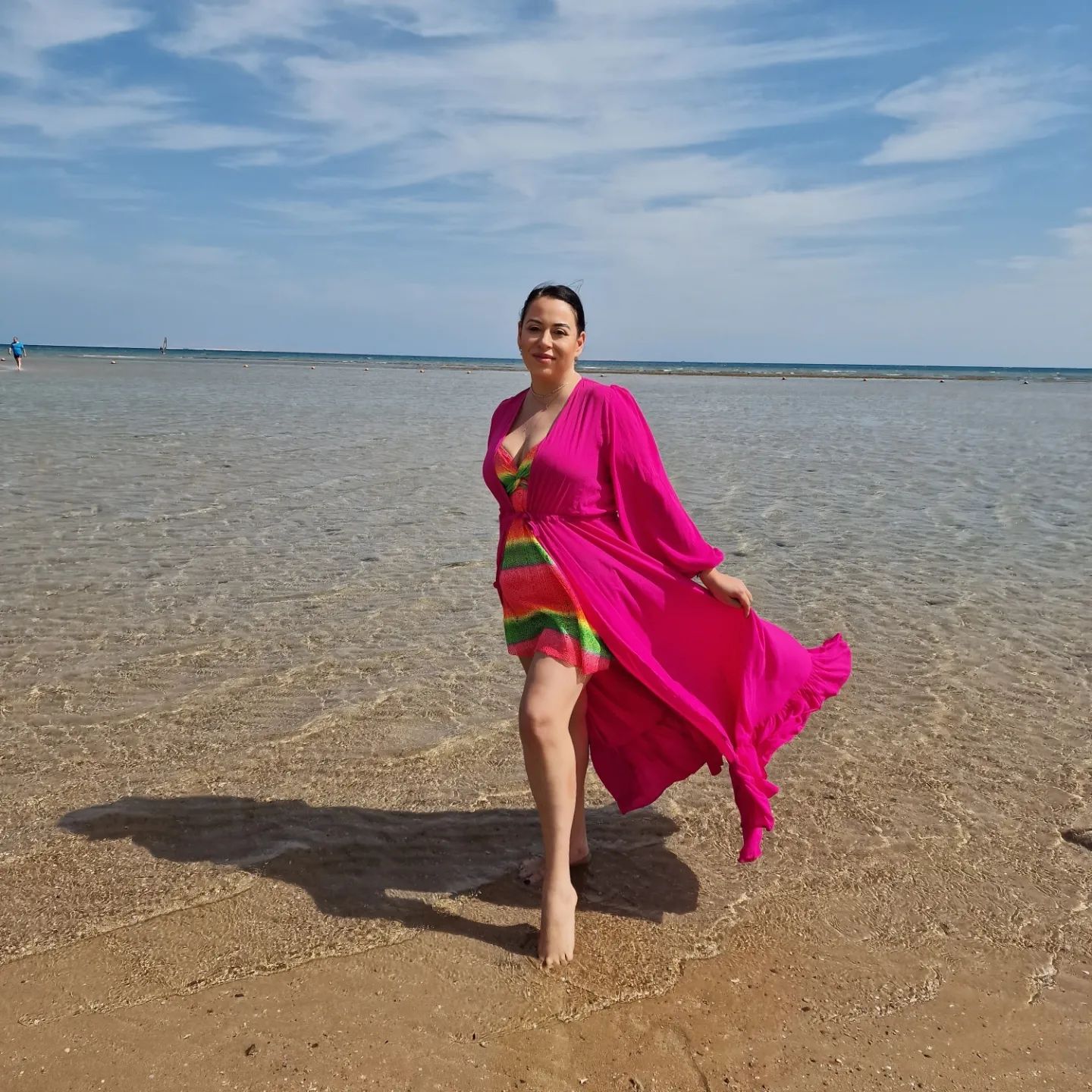 Cum a apărut Oana Roman la piscină în vacanța din Egipt 4