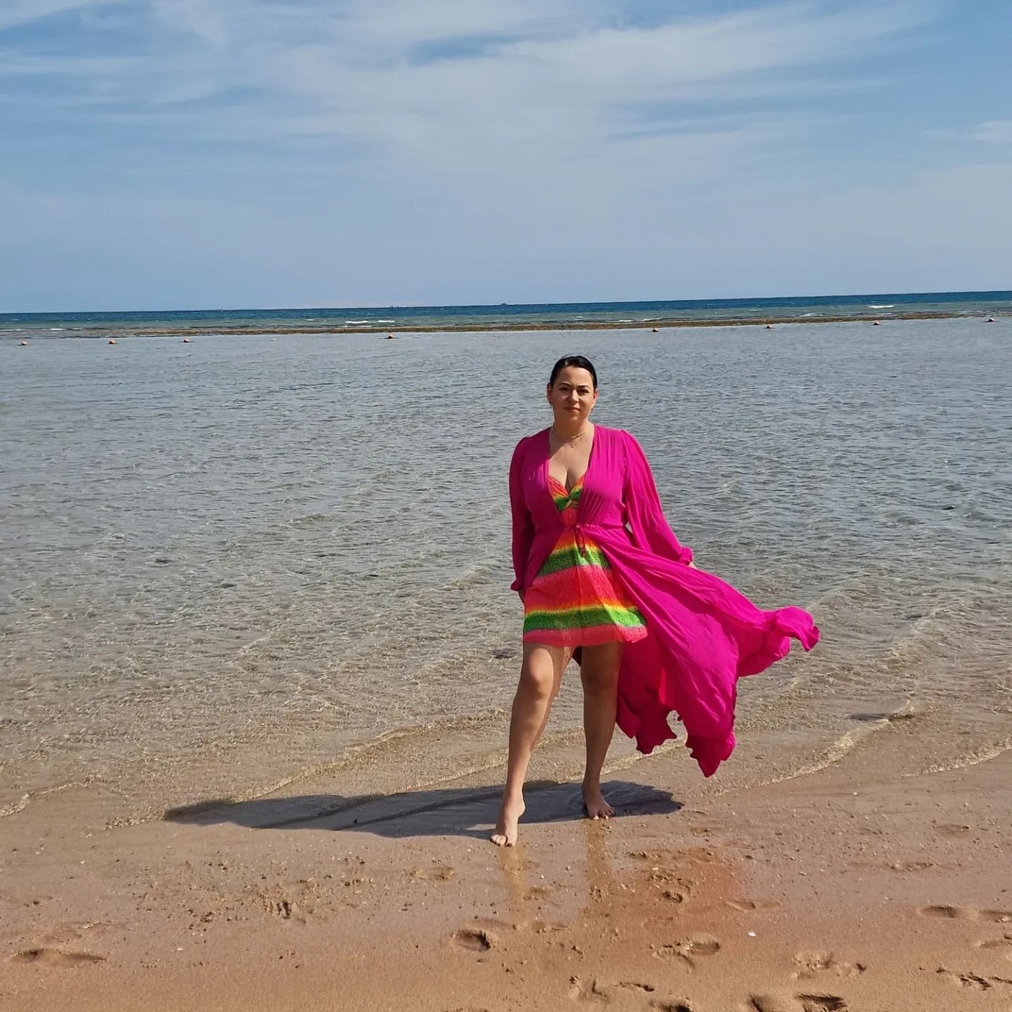 Cum a apărut Oana Roman la piscină în vacanța din Egipt 4