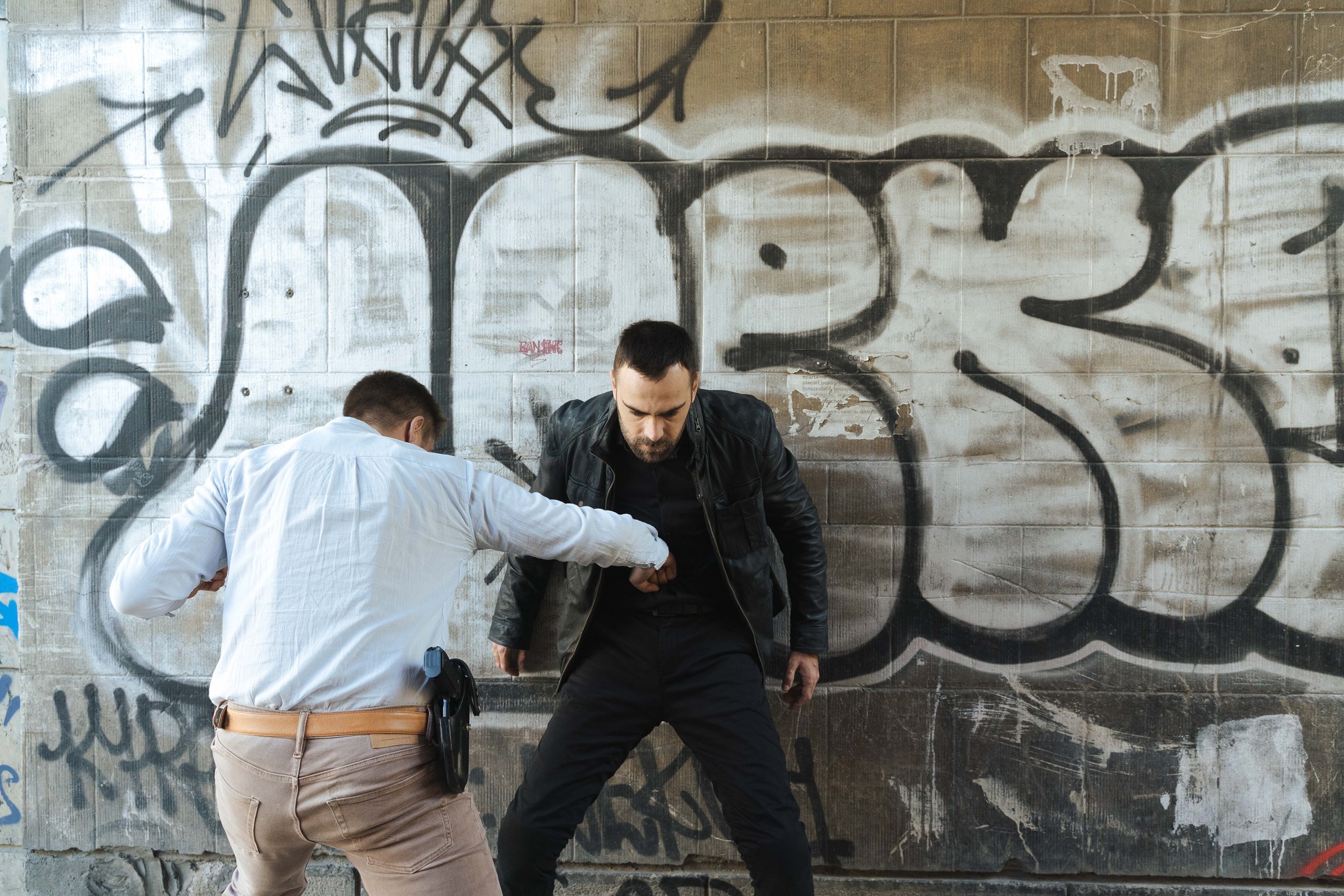 Denis Hanganu povestește cum se produc scenele de bătaie din serialul „Clanul”