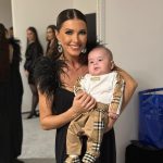 Ilinca Vandici a fost nașă de botez în acest weekend