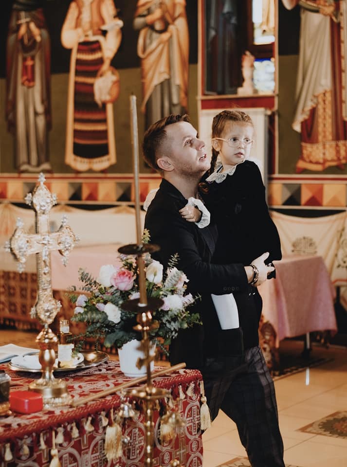 Locul unde și-a botezat Codin Maticiuc fetița