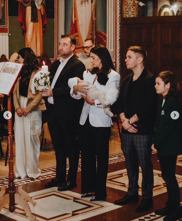 Locul unde și-a botezat Codin Maticiuc fetița