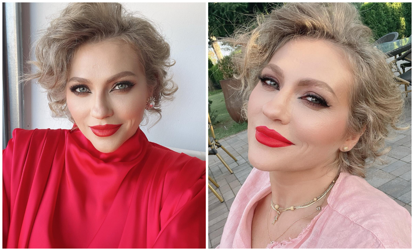 Mirela Vaida are un nou look