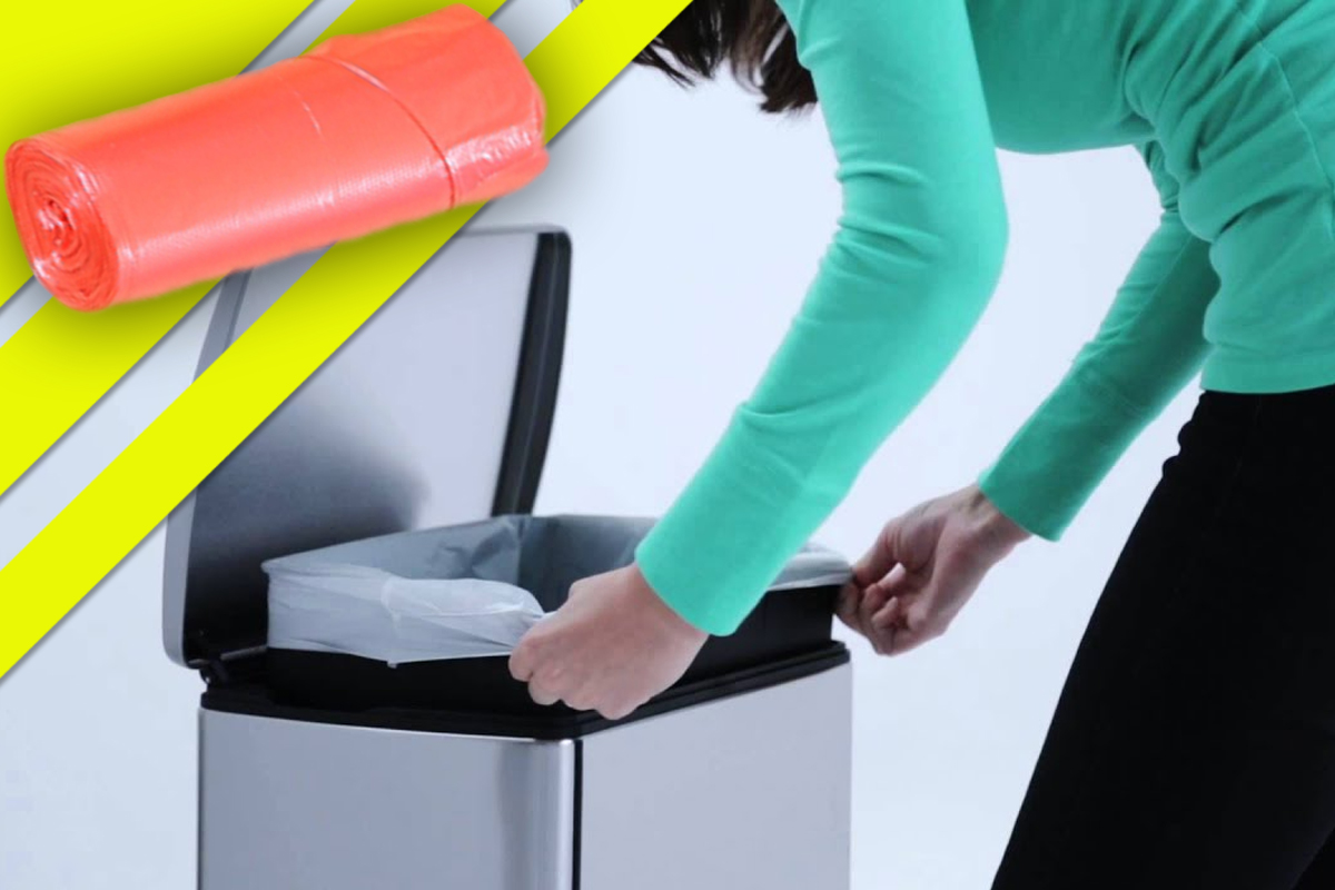 Cum se pune corect sacul de gunoi