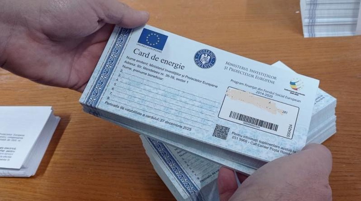 Când intră banii pe cardul de energie