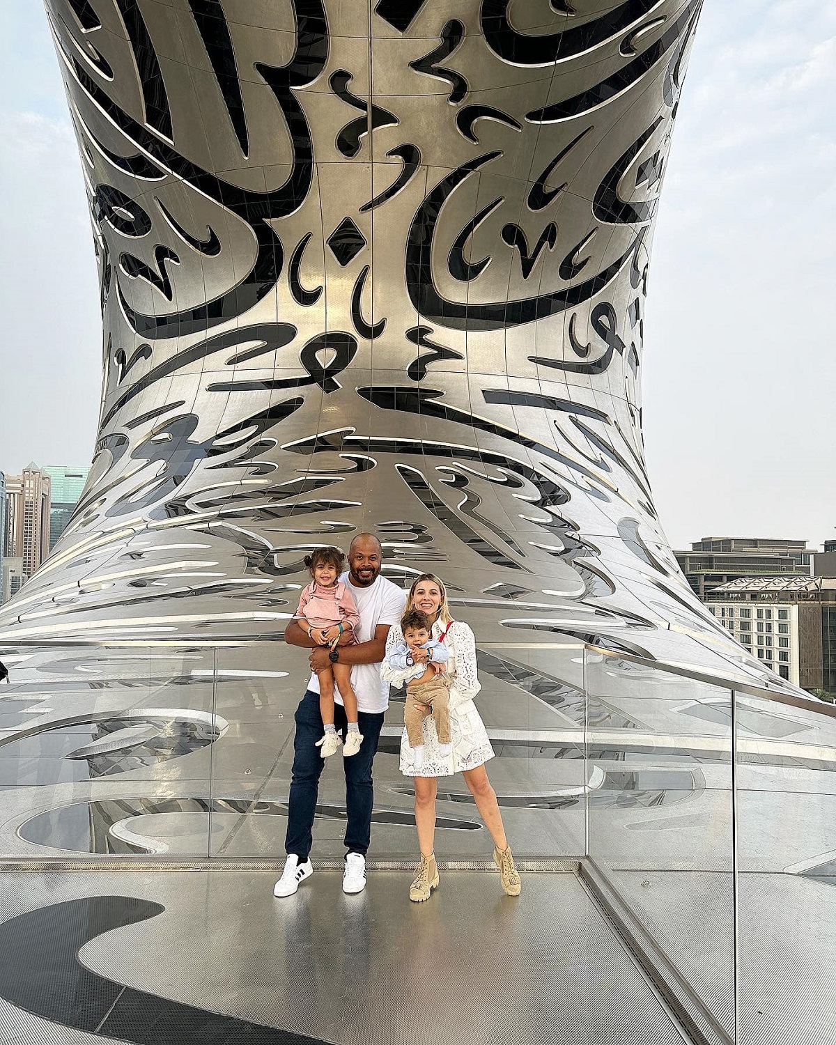 Andreea, Cabral și cei doi copii ai lor