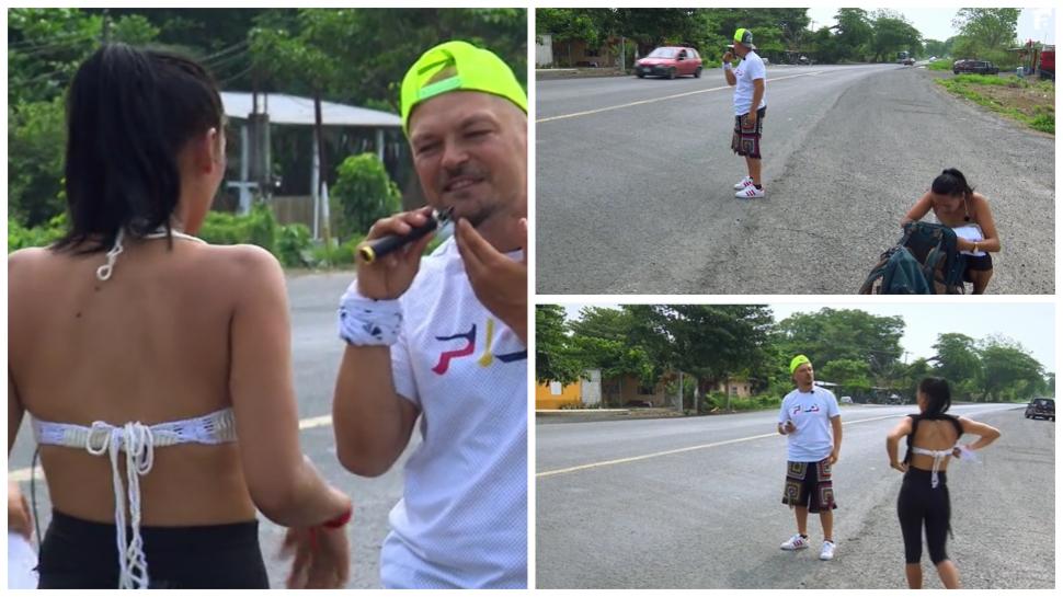 Reacția incredibilă a lui Puya, când soția lui a rămas în sutien la America Express