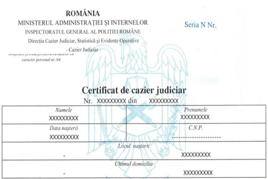 Ce valabilitate are cazierul judiciar