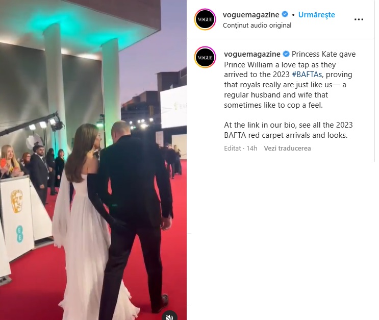 Kate Middleton, gest intim în văzul lumii