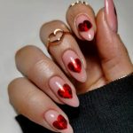 modele de unghii ideale pentru Ziua Îndrăgostiților