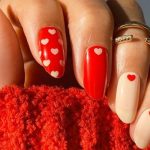 modele de unghii ideale pentru Ziua Îndrăgostiților